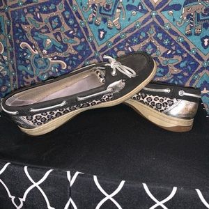 Sperry Top-Sider Boat Shoe; Leopard (Size 9.5M)